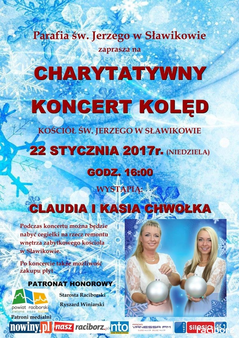 charytatywny koncert kolęd sławików