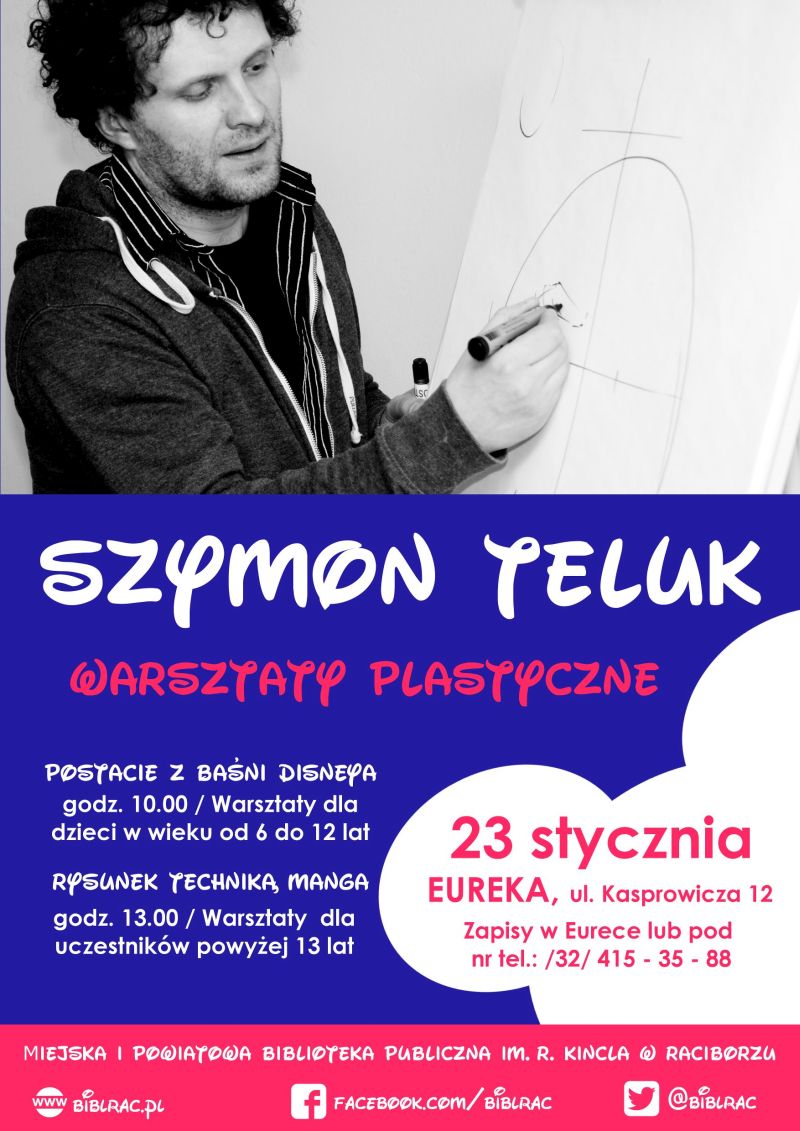 szymon teluk warsztaty biblioteka