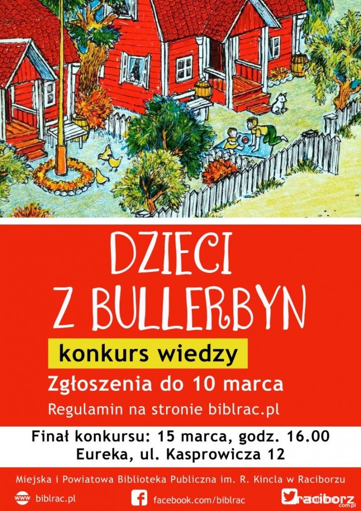 dzieci z bullerbyn biblioteka raciborz konkurs