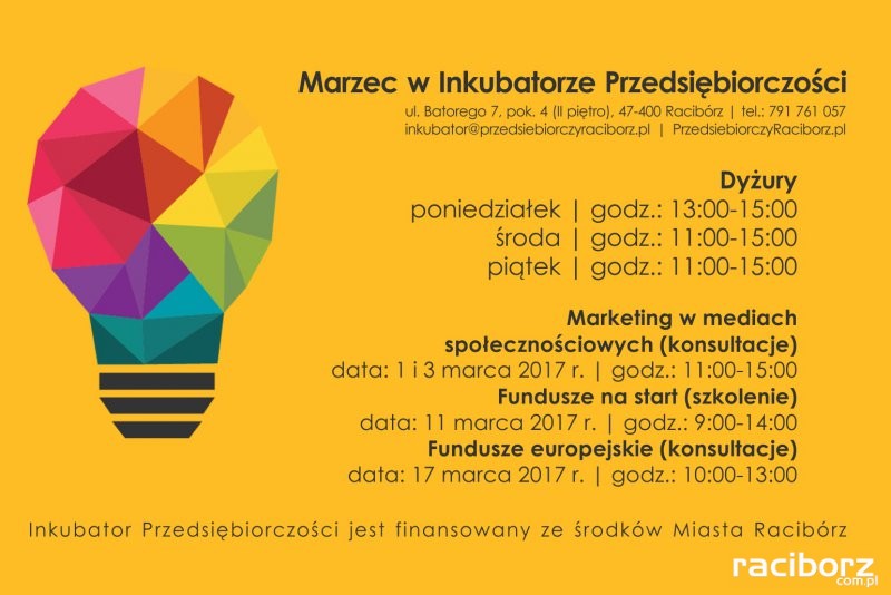 inkubator przedsiebiorczosci raciborz
