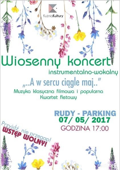 koncert wiosenny moksir kuznia raciborska rudy