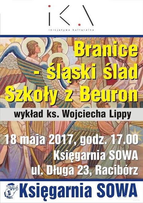 Racibórz: Wykład "Branice - śląski ślad Szkoły z Beuron"