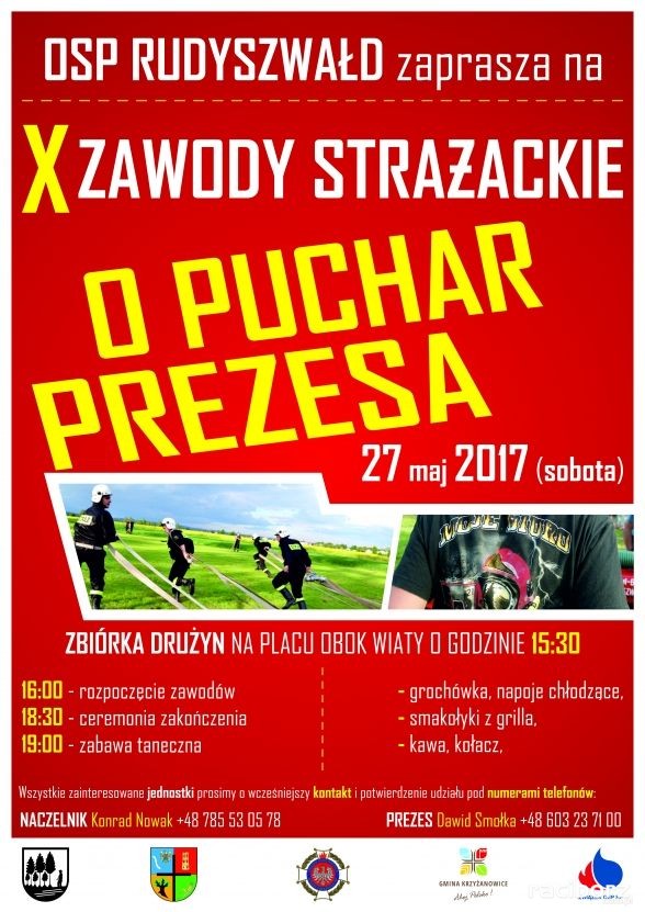 zawody strazackie osp rudyszwald