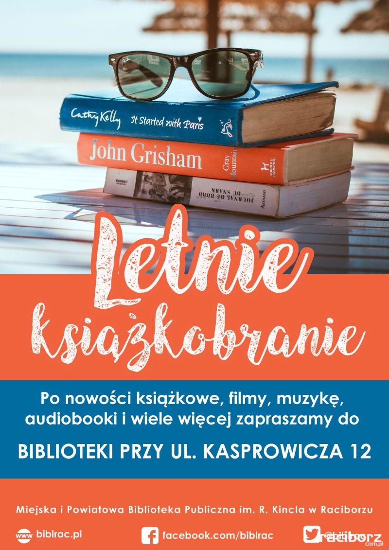 letnie ksiazkobranie biblioteka raciborz