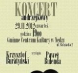 Koncert andrzejkowy w GCK w Nędzy