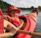 Sprinty kajakowe na Odrze