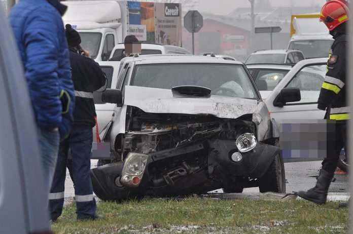 wypadek kolizja racibórz myto opawska jana pawła ii