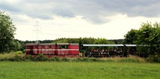 zabytkowa stacja kolei waskotorowej w rudach