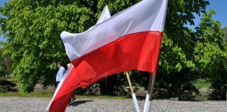 polska flaga raciborz