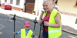 Marsz nordic walking w Krzanowicach 2017