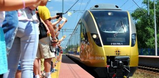 pociag papieski en61 001 wadowice olza