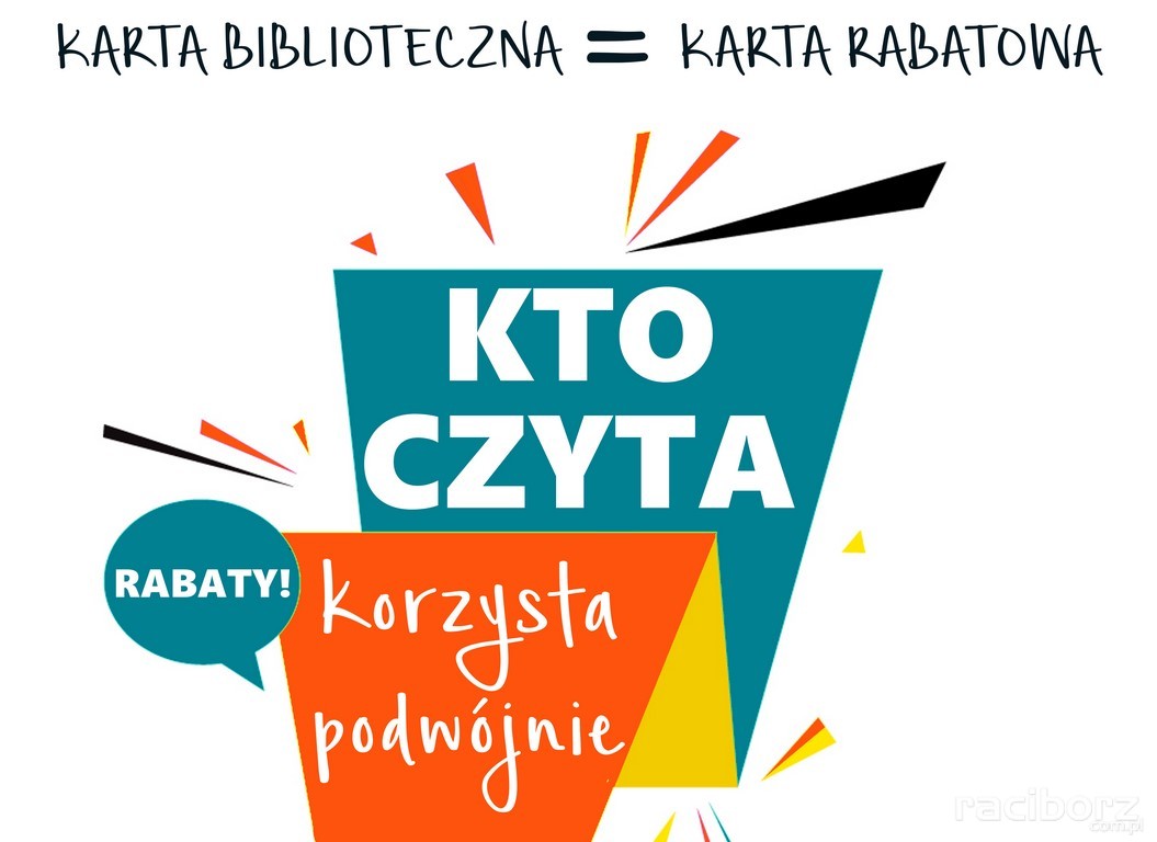 Biblioteka Racibórz: Program "Kto czyta, korzysta podwójnie"