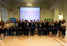 Victoria Kocjan i Mariusz Wycisk odebrali stypendia marszałka Stypendia marszałek Racibórz edukacja