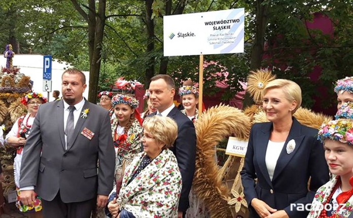 krzyzanowice tworkow dozynki prezydenckie spala