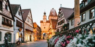 Rothenburg ob der Tauber, Bawaria.