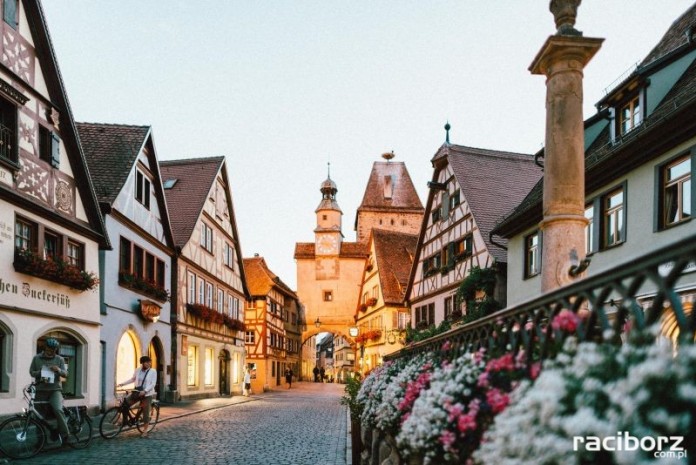 Rothenburg ob der Tauber, Bawaria.