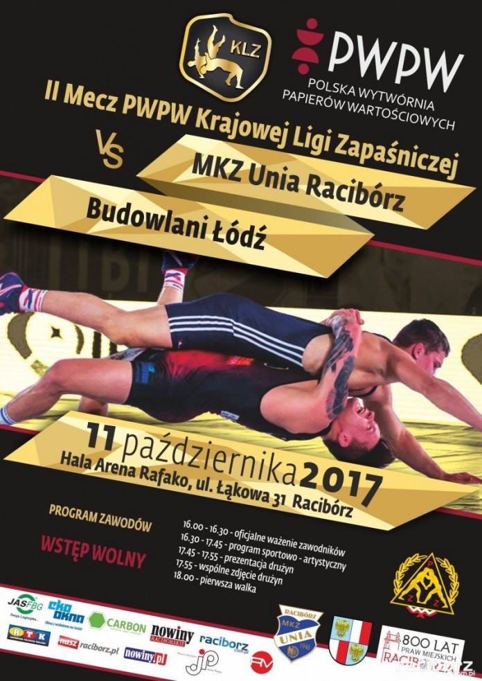 mkz unia raciborz zapasy klz