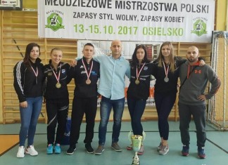Trzy medale zapaśniczek Unii Racibórz na Młodzieżowych Mistrzostwach Polski