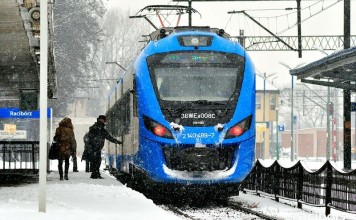 pociag koleje slaskie newag impuls raciborz