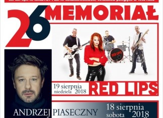 Racibórz, Kuźnia: 26. Memoriał im. Kaczyny i Malinowskiego. Wystąpią Piasek i Red Lips