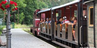 Zabytkowa Stacja Kolei Wąskotorowej w Rudach