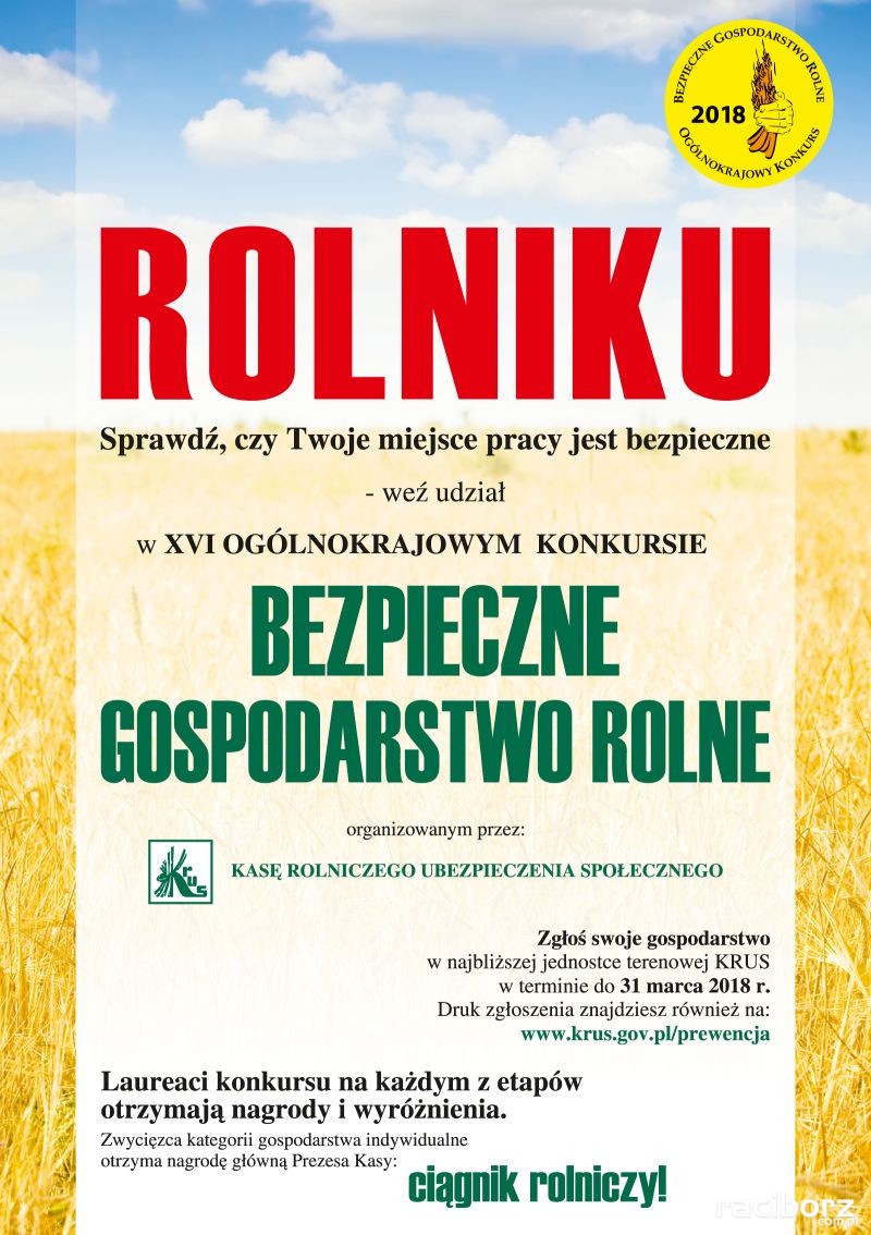 bezpiecznie gospodarstwo rolne