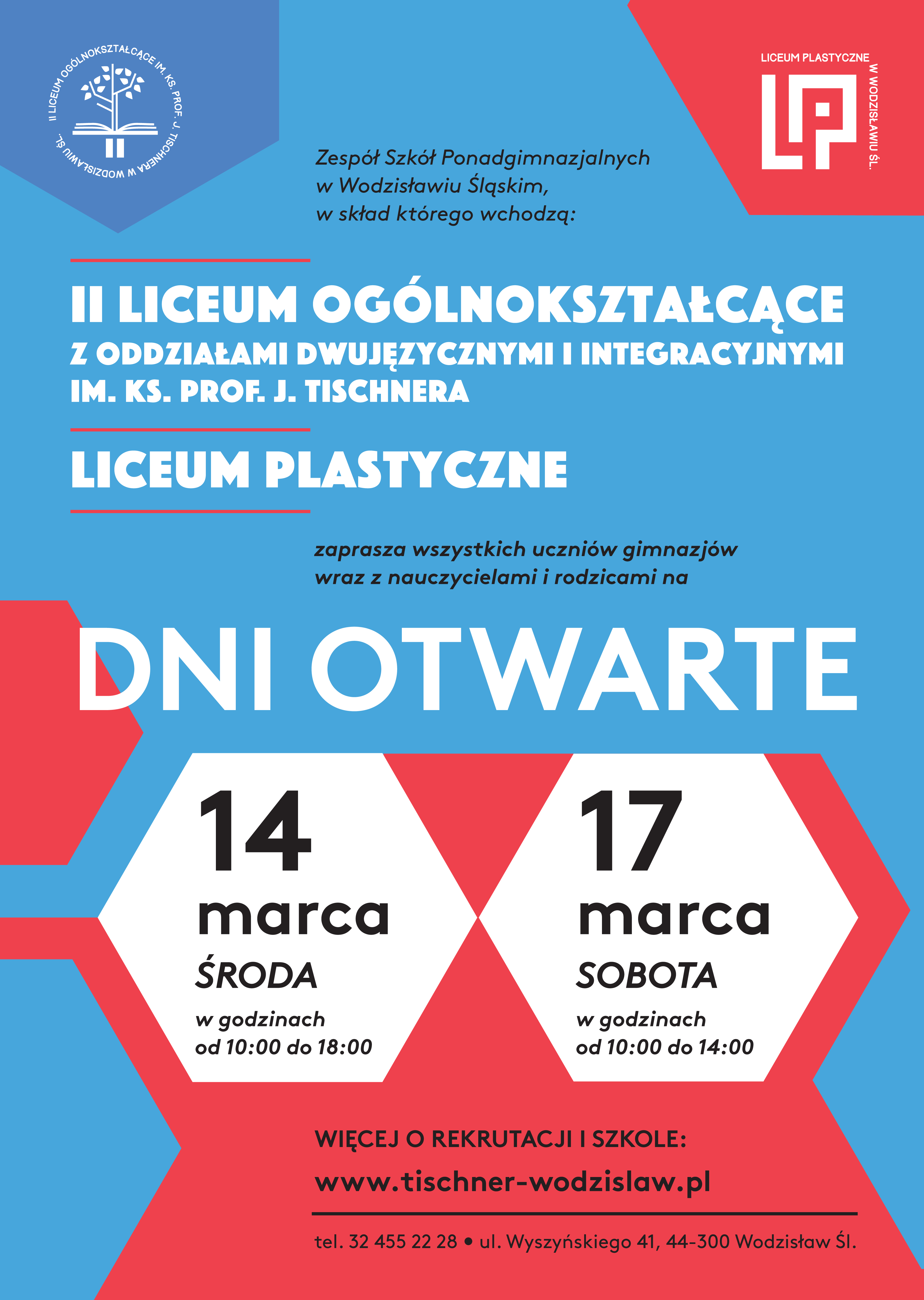 „Tischner” i „Plastyk” zapraszają na dni otwarte