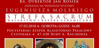 Wernisaż wystawy Eugeniusza Molskiego pt. STREFA SAKRUM