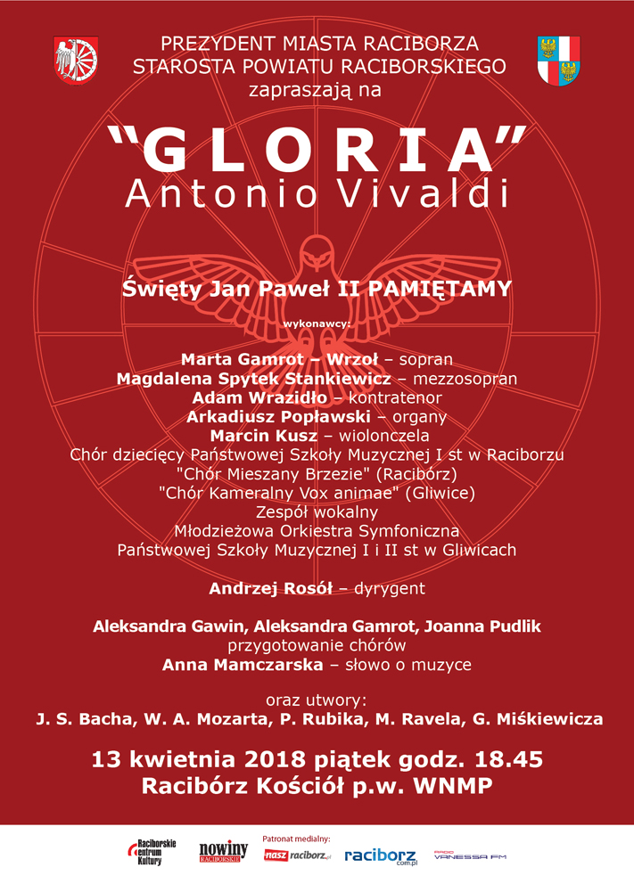 koncert Gloria Antonio Vivaldi