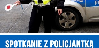 Sptkanie z policjanką w bibliotece