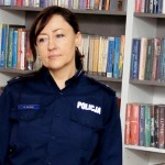 Spotkanie z policjantka w bibliotece na Ostrogu