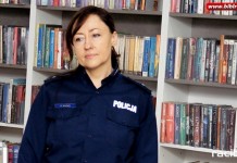 Spotkanie z policjantka w bibliotece na Ostrogu