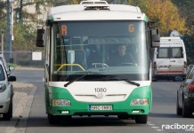 Autobus komunikacji miejskiej w Raciborzu