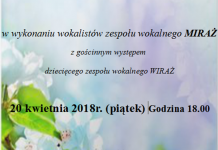 Wiosenny Koncert Zespołu Miraż MDK Racibórz