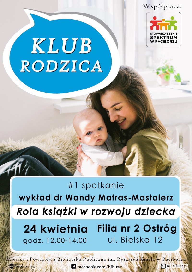 klub rodzica biblioteka ostrog raciborz