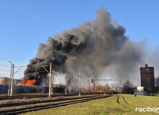 Pożar przy Eichendorffa