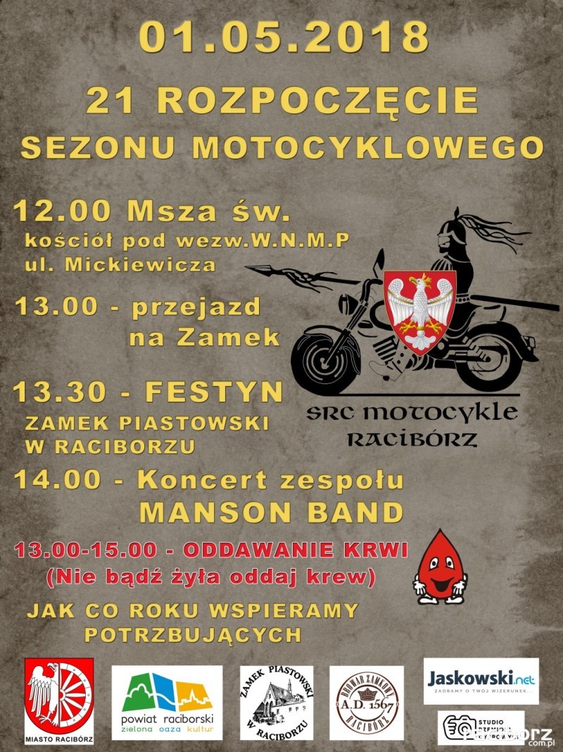 rozpoczecie sezonu motocyklowego raciborz