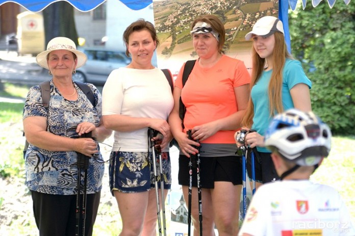 Marsz nordic walking w Krzanowicach