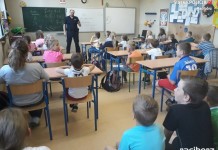 Szkoła Podstawowa nr 5: Prelekcja raciborskiej policji na temat bezpieczeństwa