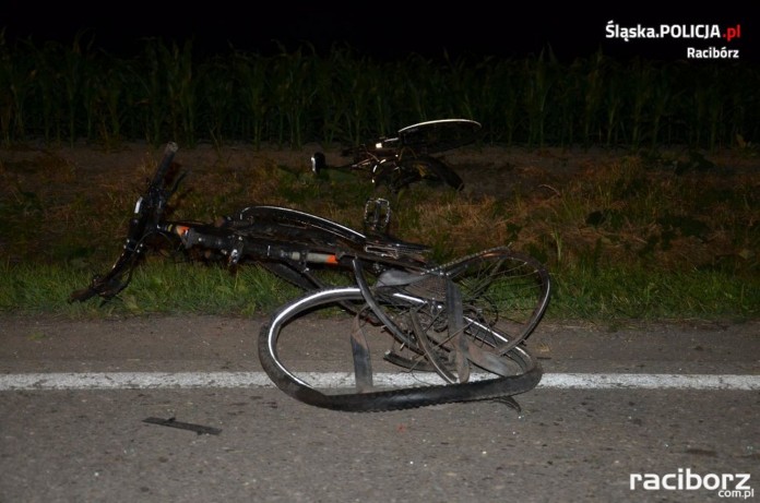 Nie żyje dwóch rowerzystów. Tragiczny wypadek na trasie Samborowice-Racibórz