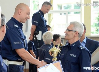 raciborski policjant mł. asp. Tomasz Florek zajął I miejsce w konkurencji ,,test wiedzy”