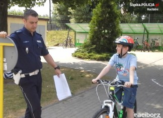 Racibórz: Egzamin na kartę rowerową w ZSP nr 2