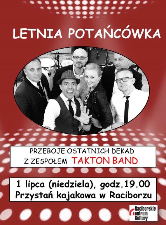 Racibórz: Letnia Potańcówka na Przystani Kajakowej z Takton Band