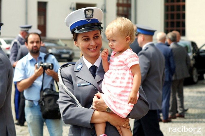 Raciborscy policjanci świętowali na zamku