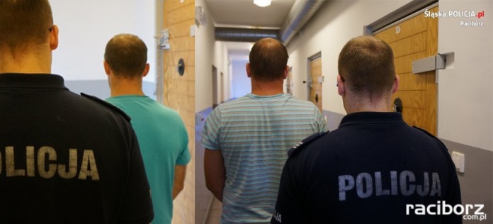zatrzymano złodziei kół naczepy ciągnikowej w Szonowicach Racibórz Policja