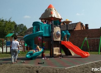 Otwarcie nowego placu zabaw w Rudyszwałdzie