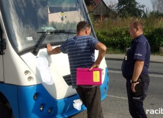 pijany prowadził autobus z dziećmi Kuźnia Raciborska Racibórz