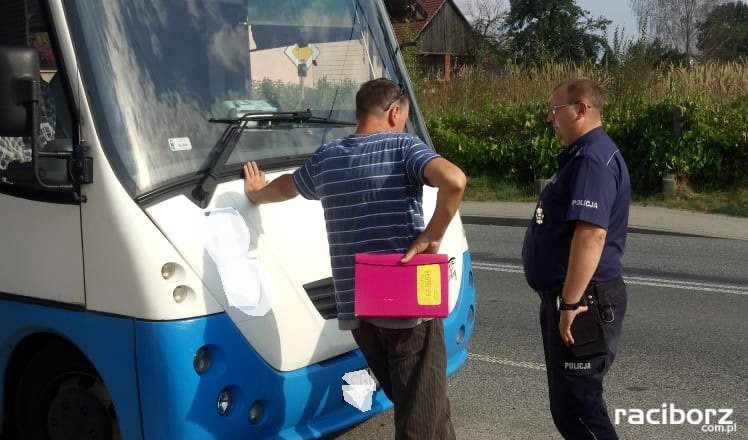 pijany prowadził autobus z dziećmi Kuźnia Raciborska Racibórz
