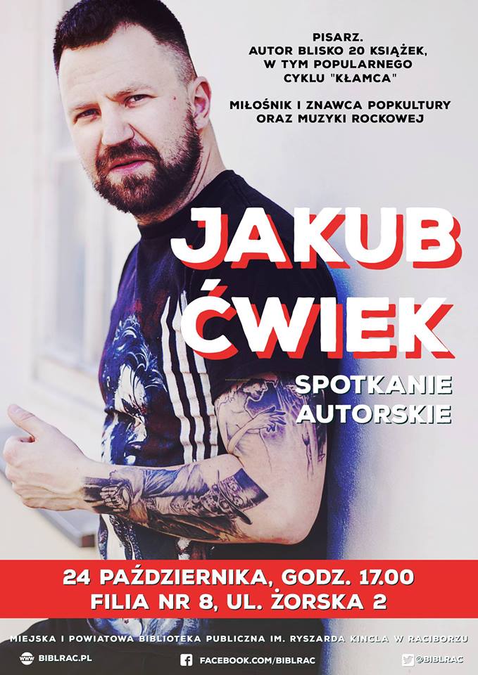 Spotkanie autorskie Jakub Ćwiek