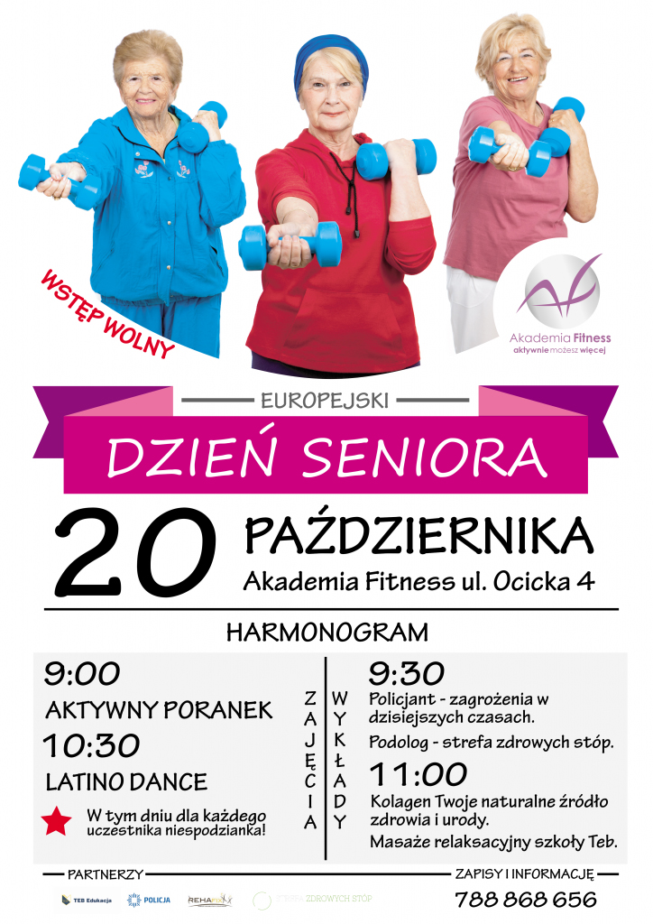 dzien seniora Akademia Fitness
